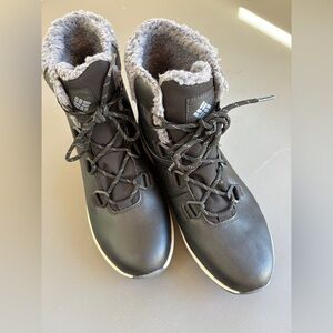 Columbia Women’s Mortiza Waterproof Boots – Faux Fur + EcoLT Insole – Size 9